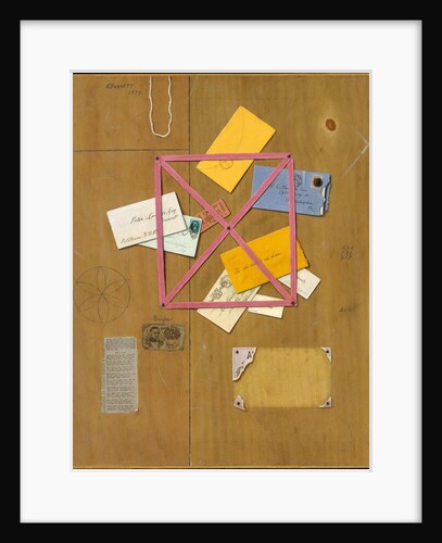 The Artist's Letter Rack, 1879 by William Michael Harnett