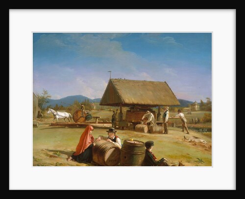 Cider Making, 1840-41 by William Sidney Mount