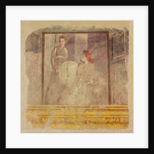 Wall painting fragment from the north wall of Room H of the Villa of P. Fannius…, ca. 50-40 B.C by Unknown