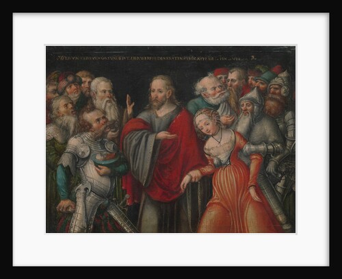 Christ and the Adulteress, ca. 1545-50 by Lucas Cranach the Younger