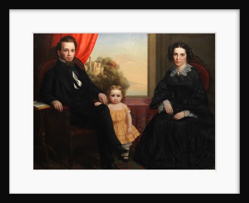 A Family Group, ca. 1850 by Unknown