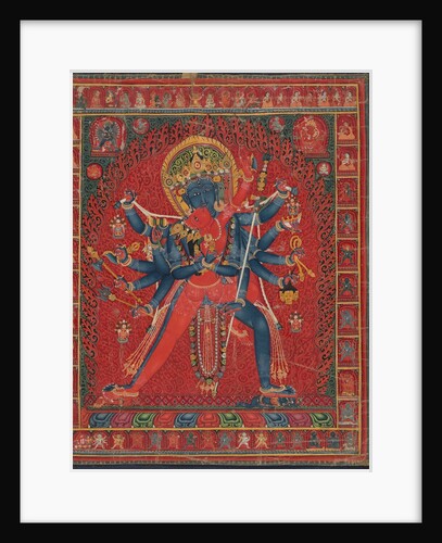 Chakrasamvara and consort Vajravarahi, 1450-1500 by Unknown