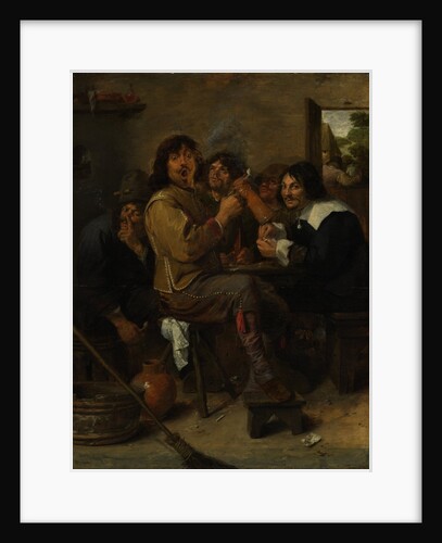 The Smokers, ca. 1636 by Adriaen Brouwer