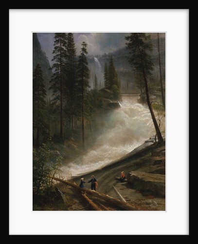 Nevada Falls, Yosemite, 1872 or 1873 by Albert Bierstadt