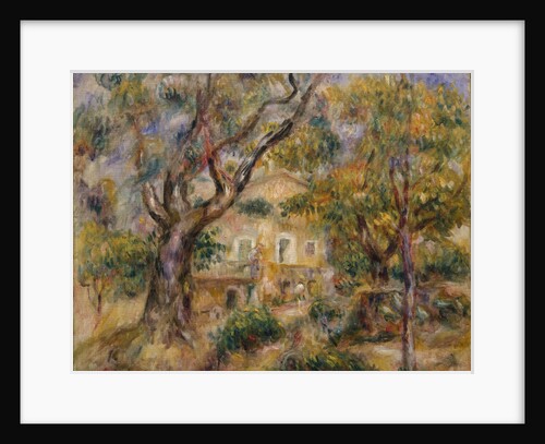 The Farm at Les Collettes, Cagnes, 1908-14 by Pierre-Auguste Renoir