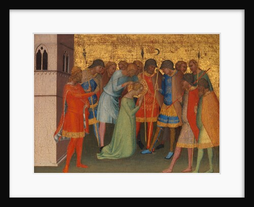 Saint Reparata Being Prepared for Execution by Bernardo Daddi