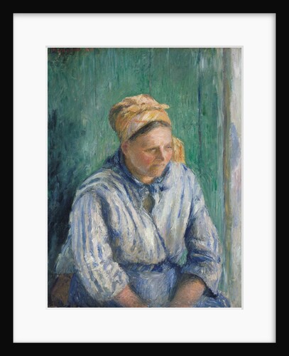 Washerwoman, Study, 1880 by Camille Pissarro