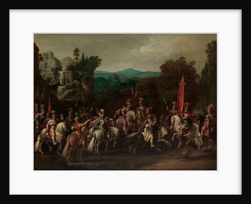 Departure of the Amazons, 1620s by Claude Deruet