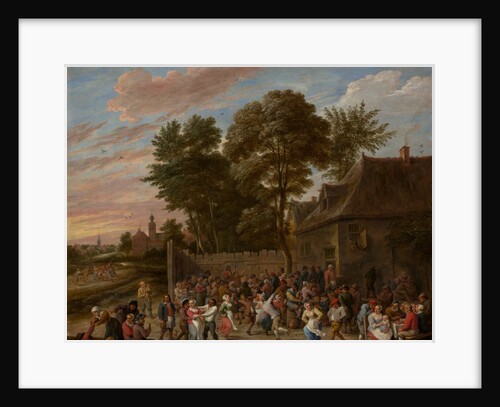 Peasants Dancing and Feasting, ca. 1660 by David Teniers II