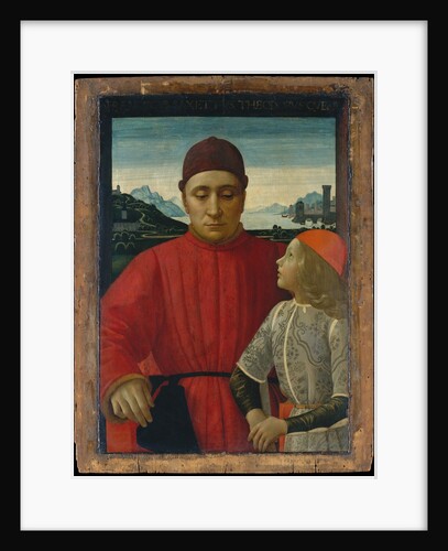 Francesco Sassetti and His Son Teodoro, ca. 1488 by Domenico Ghirlandaio