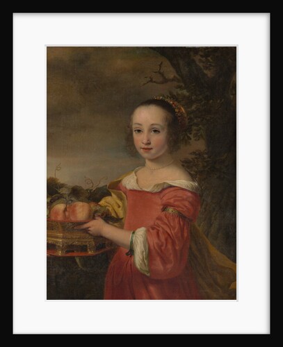 Petronella Elias with a Basket of Fruit, 1657 by Ferdinand Bol