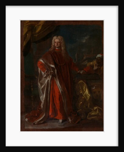 Diego Pignatelli d'Aragona and an Enslaved African Servant, probably 1731 or 1732 by Francesco Solimena