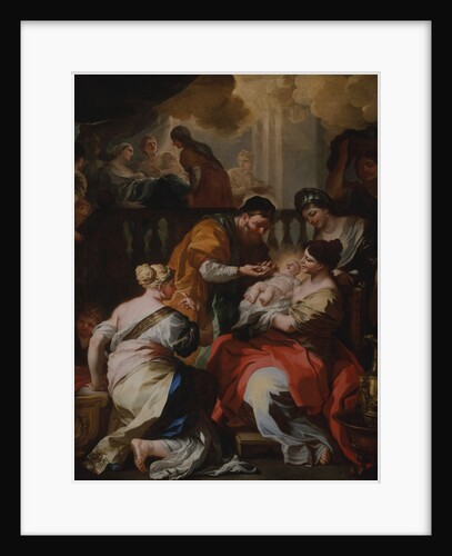 The Birth of the Virgin, ca. 1690 by Francesco Solimena