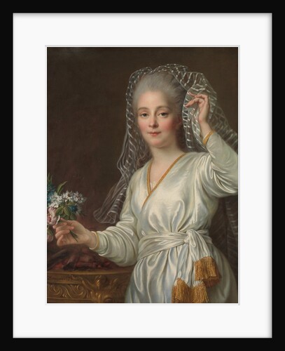 Portrait of a Young Woman as a Vestal Virgin, 1767 by Francois Hubert Drouais