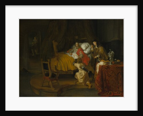 Isaac Blessing Jacob, 1642 by Gerbrand van den Eeckhout