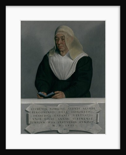 Lucrezia Agliardi Vertova, 1557 by Giovanni Battista Moroni