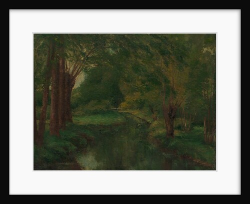 A Brook in a Clearing, probably 1862 by Gustave Courbet