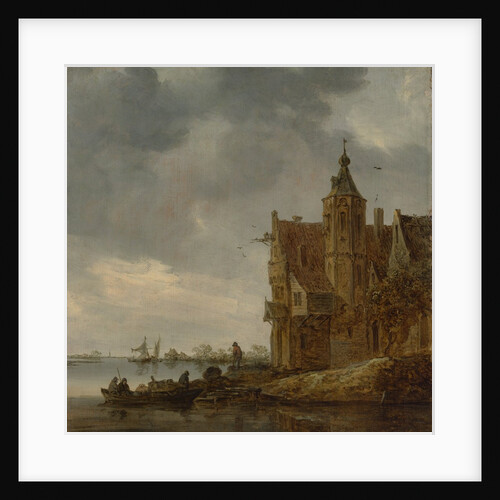 Country House near the Water, 1646 by Jan van Goyen