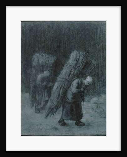 Women Carrying Faggots, ca. 1858 by Jean Francois Millet