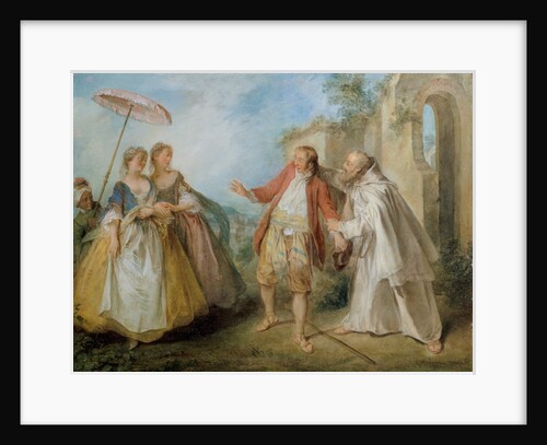 Brother Philippe's Geese, ca. 1736 by Nicolas Lancret