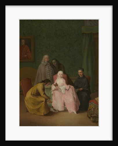 The Visit, 1746 by Pietro Longhi