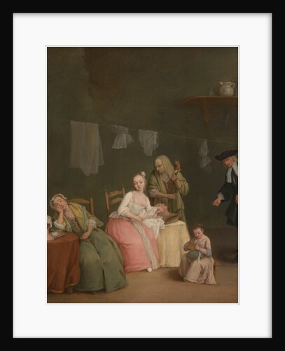 The Letter, 1746 by Pietro Longhi