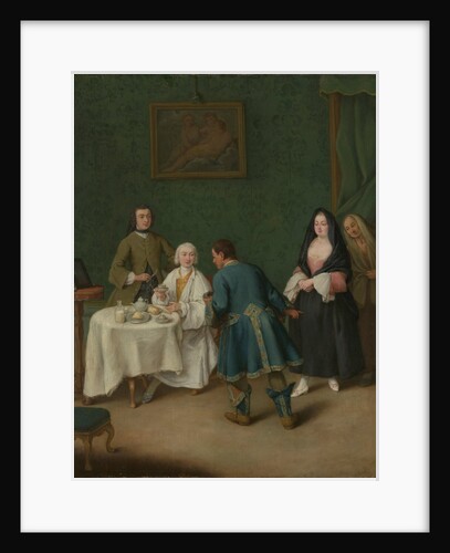 The Temptation, 1746 by Pietro Longhi