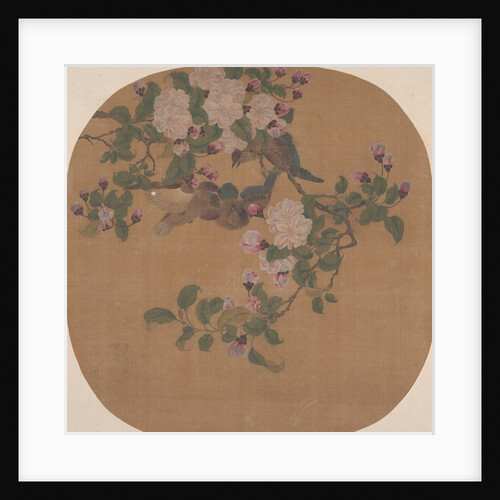 Flowers with Birds by Unknown