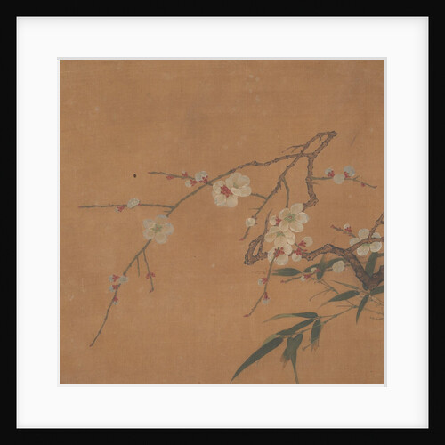 Flowering Plum and Bamboo, 17th century by Unknown