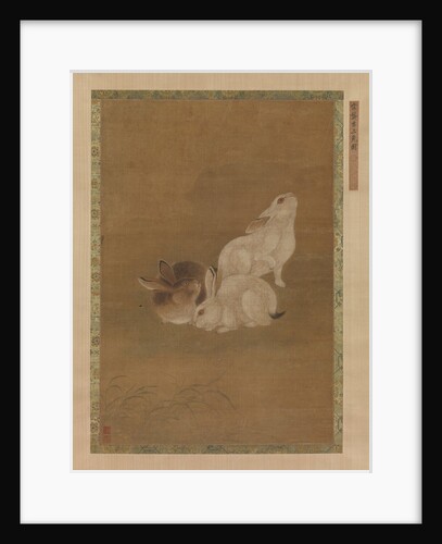 Three Rabbits by Unknown