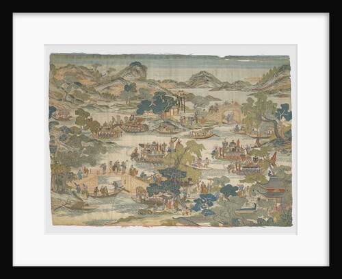 Dragon-boat festival performance, 18th-19th century by Unknown