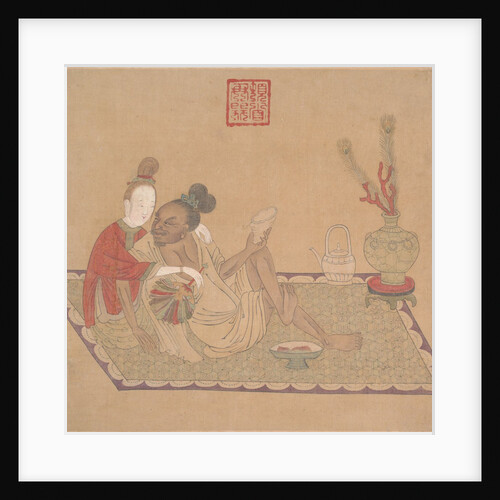 Tartar Officer with Blond Lady by Unknown