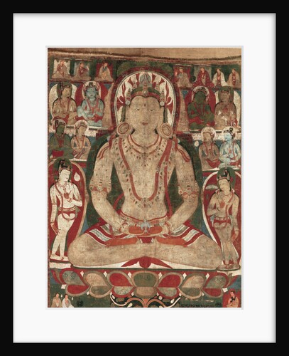 The Buddha Amitayus Attended by Bodhisattvas, 11th or early 12th century by Unknown