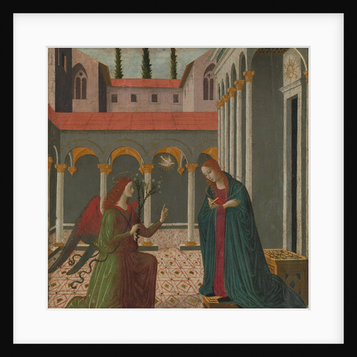 The Annunciation, ca. 1480-1500 by Alesso di Benozzo