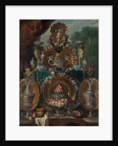 Still Life with Silver by Alexandre François Desportes