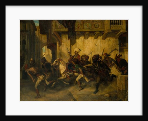 The Turkish Patrol by Alexandre Gabriel Decamps
