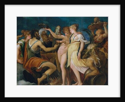 The Marriage of Cupid and Psyche, 1540s by Andrea Schiavone