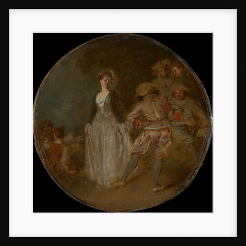 The Country Dance by Jean-Antoine Watteau