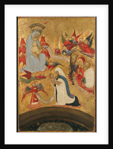 Santa Francesca Romana Holding the Christ Child, ca. 1445 by Antonio del Massaro da Viterbo