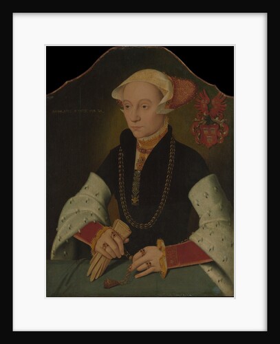 Portrait of a Woman of the Slosgin Family of Cologne, 1557 by Bartholomaeus Bruyn the Younger