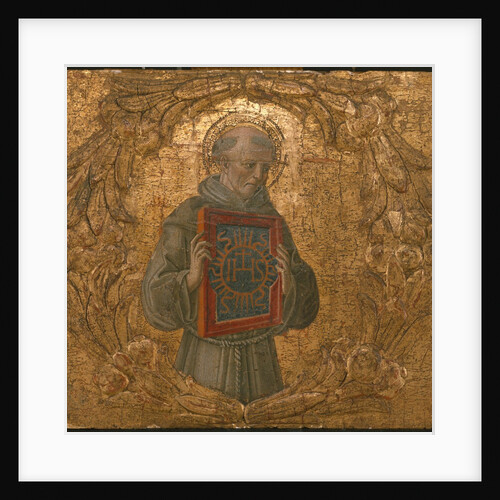 Saint Bernardino, possibly 1474 by Benvenuto di Giovanni
