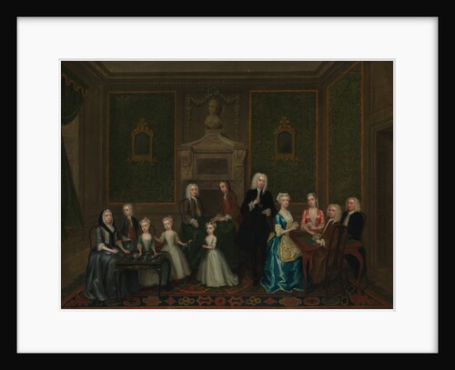 The Strong Family, 1732 by Charles Philips