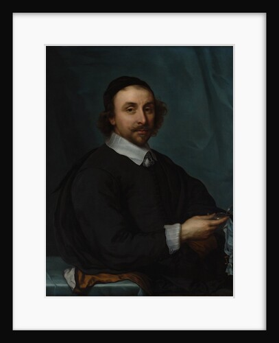 Portrait of a Man with a Watch, 1657 by Cornelis Jonson van Ceulen