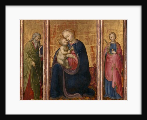 Madonna and Child with Saints Philip and Agnes, ca. 1425-30 by Donato de' Bardi