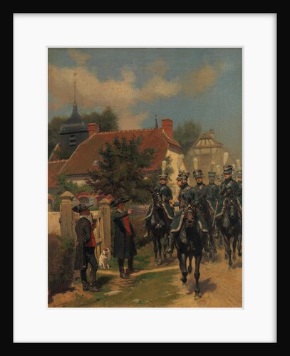 Gendarmes d'Ordonnance, 1894 by Jean Baptiste Edouard Detaille