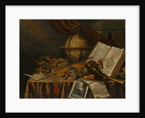 Vanitas Still Life, 1662 by Edwaert Collier