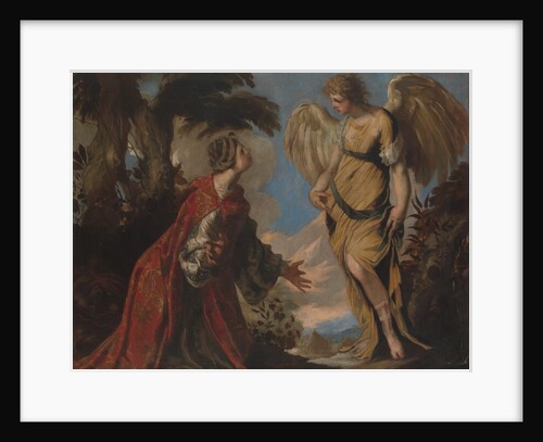 Hagar and the Angel, ca. 1657 by Francesco Maffei