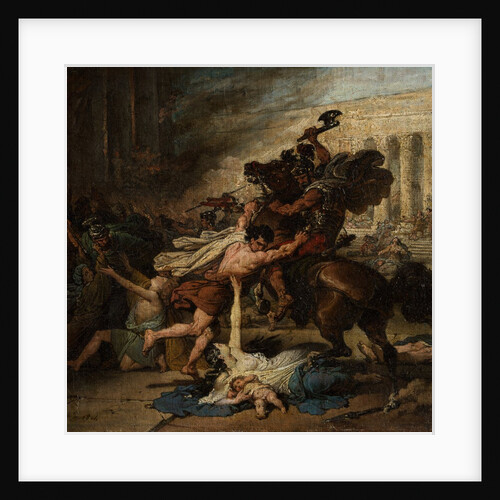 The Sack of Jerusalem by the Romans, 1824 by François Joseph Heim