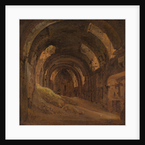 Vaulted Interior by Francois-Marius Granet