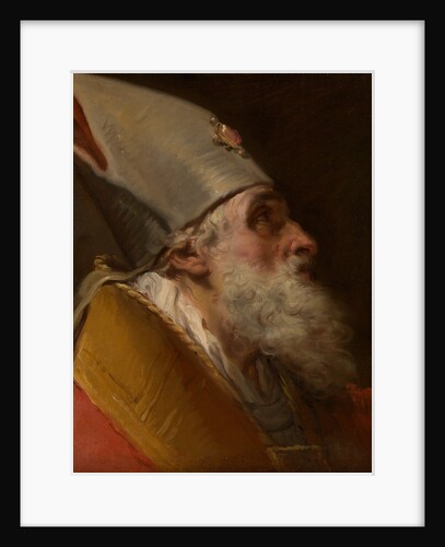 Head of a Bishop, ca. 1770 by Gaetano Gandolfi